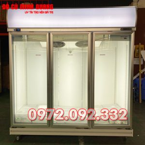 Alternative view of Tủ Đông 3 Cánh Kính Berjaya 3D/DF-SM-EV Cũ
