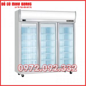 Tủ Đông 3 Cánh Kính Berjaya 3D/DF-SM-EV Cũ